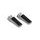 Footpegs without adapters PUIG SPORT 7318Y titan with rubber