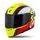 Full face helmet CASSIDA Integral GT 2.1 Flash fluo yellow/ fluo red/ black/ white XS