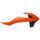 Radiator scoops POLISPORT 8417800001 (par) orange KTM/black