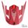 Helmet peak SHOT LITE GLORY A04-21OA-B03-P01 red pearly