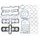 Celoten set tesnil za motor ATHENA P400250850504