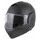 Integralna čelada CASSIDA MultiFlip Solid Blackout black matt/black L