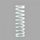 Shock spring K-TECH WP 47-130-35 35N bela