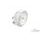 Headlight CUSTOMACCES CENTRAL FA0010J 196MM(7-1/2"") inox