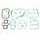 Celoten set tesnil za motor ATHENA P400210850120