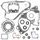 Complete Gasket Kit with Oil Seals WINDEROSA CGKOS 811502