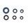 Set tesnil motorja za olje (Engine Oil Seals Kit) ATHENA P400210400071