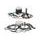 TopEnd piston kit VERTEX VTK22445C Cylinder 47mm Piston 46,95mm za KAWASAKI KX 80 1992-1997
