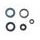 Set tesnil motorja za olje (Engine Oil Seals Kit) ATHENA P400210400180