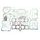 Celoten set tesnil za motor ATHENA P400510850954