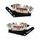 Pair of Front Radial Brake Calipers + Braket ACCOSSATO KITA28 for Harley Davidson