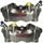 Radial billet 2-piece caliper ACCOSSATO PZ022 distance 82 mm