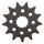 Verižni set EK - Srebrna chain 520 DEX, X-ring (X, NX, QX, XS), CHK front sprocket SUPERSPROX, CHK rear sprocket SUPERSPROX za HUSQVARNA TXC 250 2011-2012