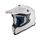 Motokros čelada MT Helmets FALCON S PURE A0 GLOSS PEARL S