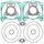 Top end gasket set WINDEROSA PWC 610811