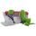 Set plastik POLISPORT 90162 OEM Color za KAWASAKI KX 65 2000-2025