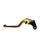 Clutch Lever ACCOSSATO fixed CNC-worked aluminium, gold