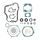Complete Gasket Kit ATHENA P400485900199 (oil seal included)