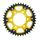 Rear sprocket SUPERSPROX STEALTH RST-1489:40-GLD zlata 40T, 525