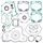 Complete Gasket Kit with Oil Seals WINDEROSA CGKOS 811333