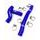Silicone radiator hoses EXED EP-SH-K-17/19-B moder