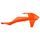 Radiator scoops POLISPORT 8417800005 (par) orange KTM 16