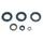Set tesnil motorja za olje (Engine Oil Seals Kit) ATHENA P400270400051