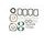 Celoten set tesnil za motor ATHENA P400090850240/1