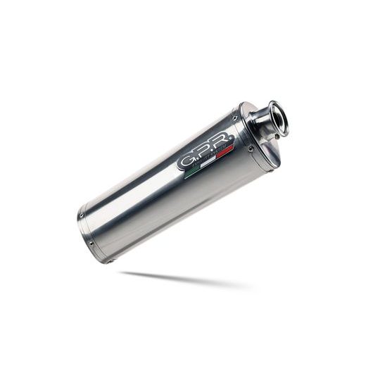 SLIP-ON EXHAUST GPR TRIOVAL GU.9.TRI POLISHED STAINLESS STEEL ZA MOTO GUZZI NORGE 1200 2006-2016