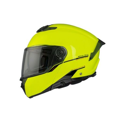 HELMET MT HELMETS ATOM 2 SV SOLID A3 GLOSS FLUOR YELLOW XL