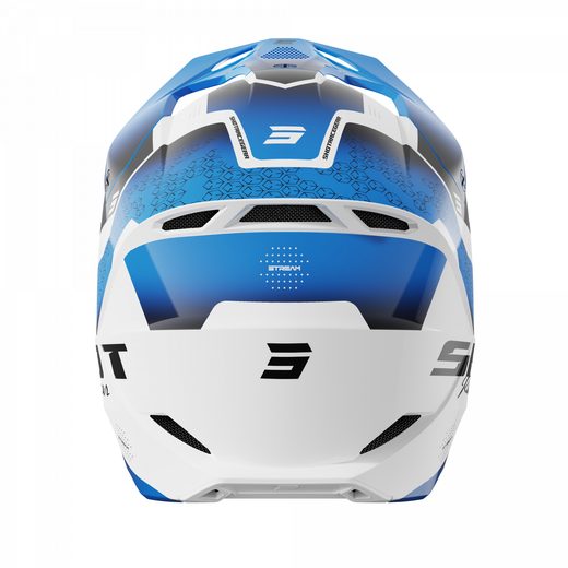 HELMET SHOT FURIOUS KID STREAM A04-21OC-BK3 BLUE GLOSSY YM