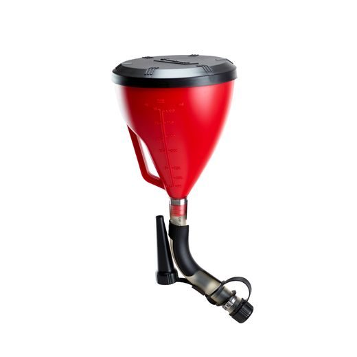 MULTIPURPOSE FUNNEL POLISPORT PROOCTANE 8475500001 CLEAR RED/BLACK