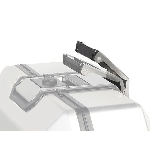 COMPLETE SET OF SHAD TERRA TR40 ADVENTURE SADDLEBAGS AND SHAD TERRA ALUMINIUM 55L TOPCASE, INCLUDING MOUNTING KIT SHAD BENELLI TRK 502 X