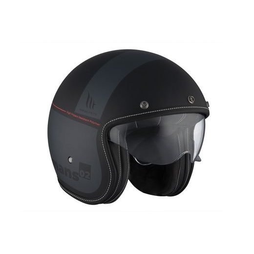 HELMET MT HELMETS LE MANS 2 SV S QUALITY B2 MATT GREY S