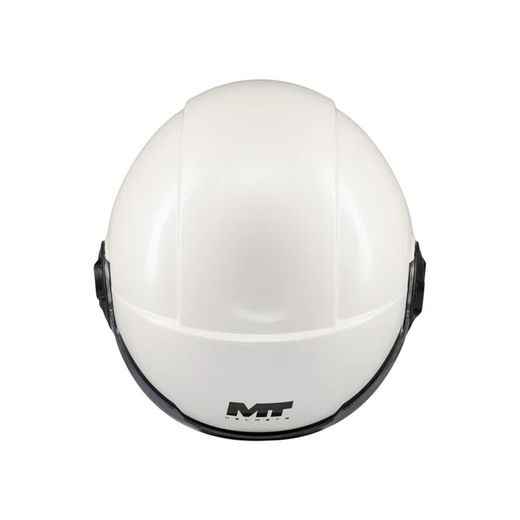 OPEN FACE HELMET MT HELMETS VIALE SV S PURE A0 GLOSS XS