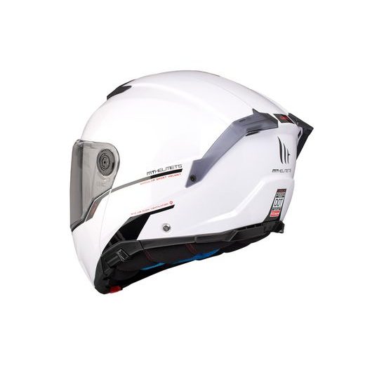 HELMET MT HELMETS ATOM 2 SV SOLID A0 GLOSS WHITE S