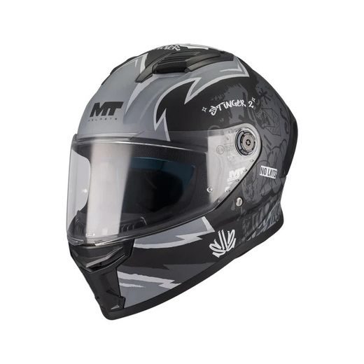 KID'S HELMET MT HELMETS STINGER 2 KIDS TAGGER B2 MATT SY