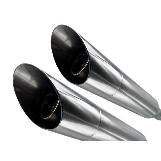 DUAL SLIP-ON EXHAUST GPR SHASH HD.24.1.SL POLISHED STAINLESS STEEL ZA HARLEY DAVIDSON XL 883 SPORTSTER 2010-2018