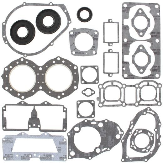 COMPLETE GASKET SET WITH OIL SEAL WINDEROSA PWC 611601