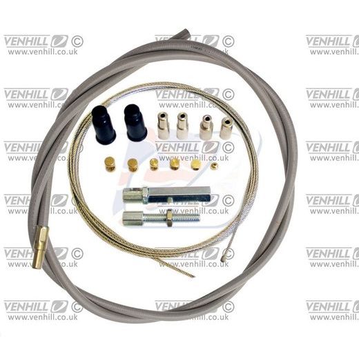 UNIVERZALNI SET ZA ZAJLO ZA PLIN (GAS ZAJLA) VENHILL U01-4-100-GY 1,35M 2 TAKTEN (2 STROKE) SIVA