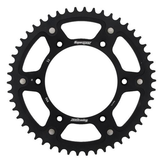 REAR SPROCKET SUPERSPROX STEALTH RST-990:50-BLK ČRNA 50T, 520