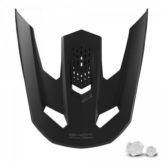 HELMET PEAK SHOT SPEED KID SOLID A04-21OB-SK1-P01 BLACK MATT