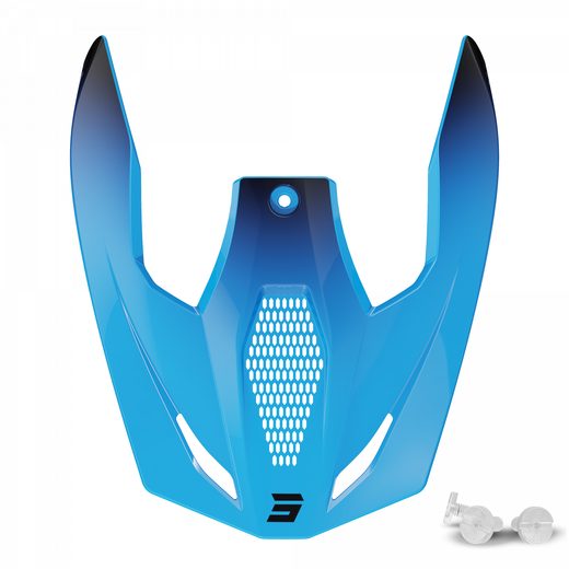 HELMET PEAK SHOT FURIOUS KID STREAM A04-21OC-BK3-P01 BLUE GLOSSY