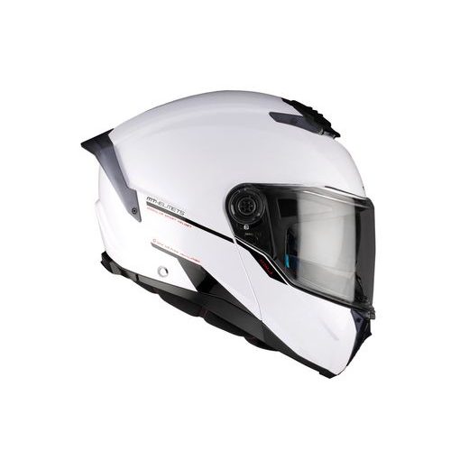 HELMET MT HELMETS ATOM 2 SV SOLID A0 GLOSS WHITE M