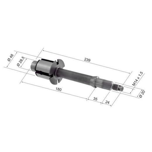 DRIVESHAFT RMS 100240193