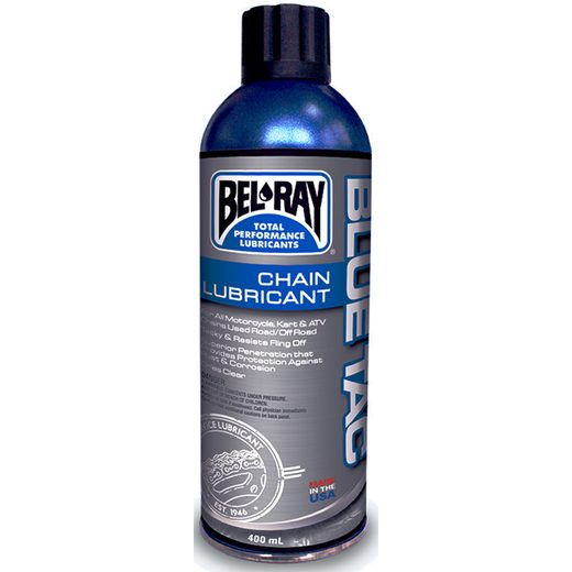 CHAIN LUBRICANT BEL-RAY BLUE TAC CHAIN LUBRICANT (400ML SPRAY)