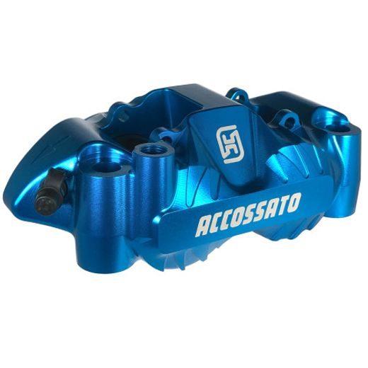 RADIAL BRAKE CALIPER ACCOSSATO PZ004 FORGED MONOBLOCK 108 MM DISTANCE WITH PISTONS IN ALUMINIUM