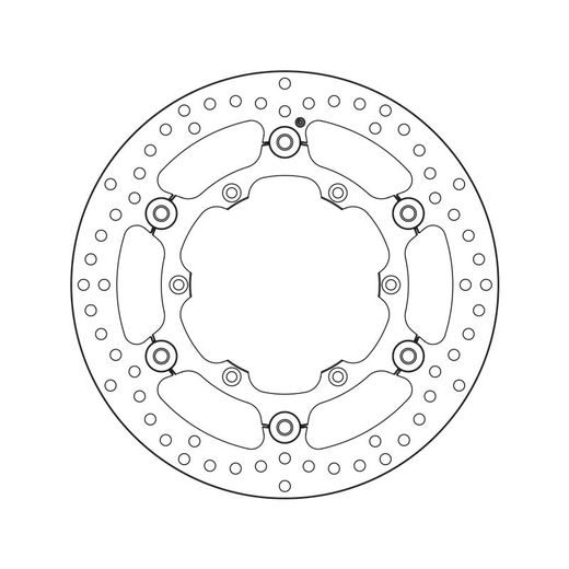 ZAVORNI DISK BREMBO 78B40848 FLOATING