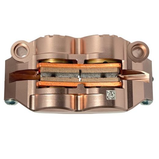 RADIAL BILLET 2-PIECE CALIPER ACCOSSATO PZ011 DISTANCE 100 MM