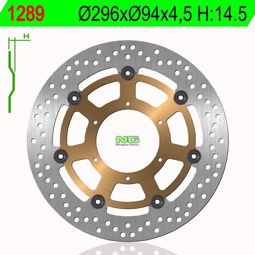 ZAVORNI DISK NG 1289